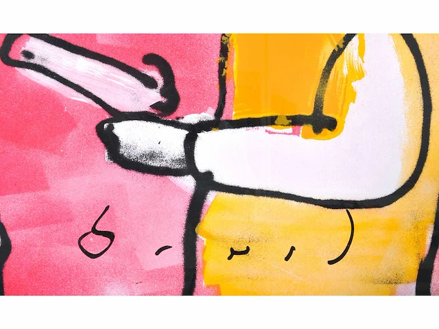 Herman brood (zwolle,1946 – 2001) - top ingelijst - afbeelding 3 van  8