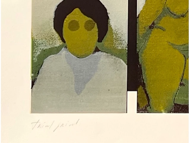 Herman van nazareth - figures and landscapes 1971 - afbeelding 3 van  4