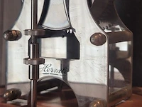Hermle klok in glazen cylinder 66x16cm - afbeelding 3 van  4