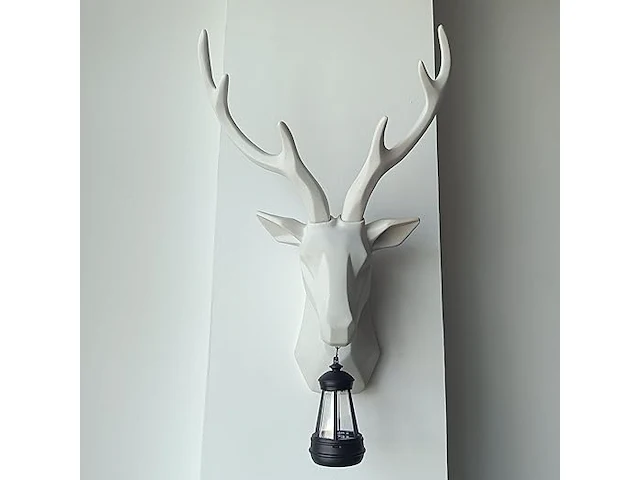 Hertenkop wanddecoratie - afbeelding 1 van  5