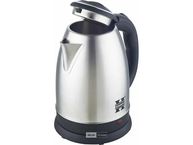 Herzberg hg-5011sil: 1,8l 1500w waterkoker - zilver - afbeelding 1 van  3