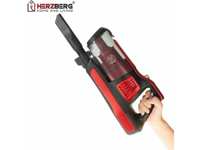 Herzberg hg-8074rd accu stofzuiger ,2 in 1 , uit overstock - afbeelding 3 van  5