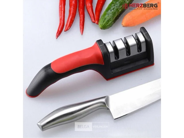 Herzberg hg-8101: stevige messenslijper - nieuw en ongebruikt - afbeelding 1 van  4