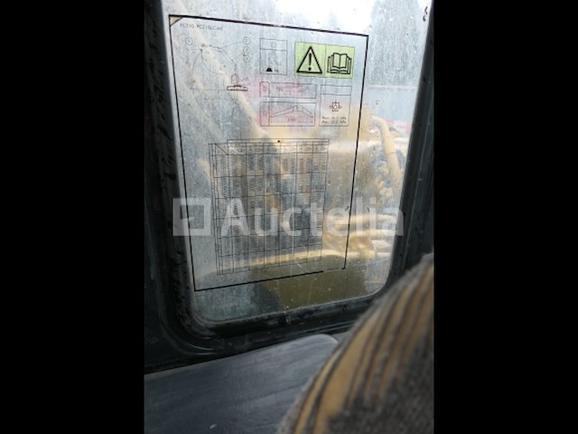 Het kruippakjegraafwerktuig van komatsu pc210lc - afbeelding 25 van  26