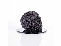 Het skull "purple glitter" - alvaro mendez - 2024 - 3d sculptuur gelimiteerd 30 stuks - 20x20x23 - certificaat - afbeelding 4 van  5