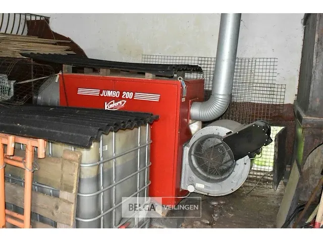 Hete luchtblazer op mazout, mobiel, arcotherm jumbo - afbeelding 1 van  6