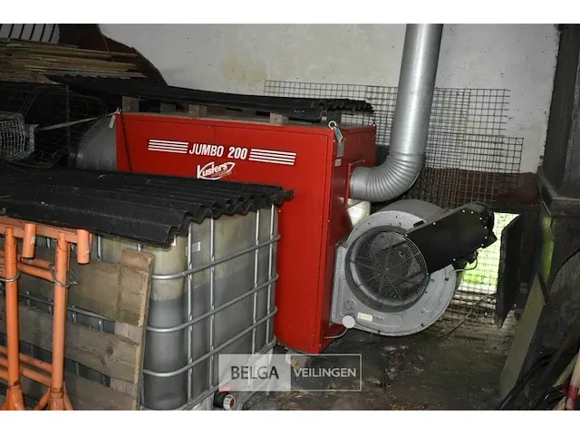 Hete luchtblazer op mazout, mobiel, arcotherm jumbo - afbeelding 2 van  6