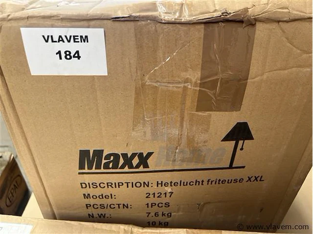 Hetelucht friteuse xxl - afbeelding 1 van  1