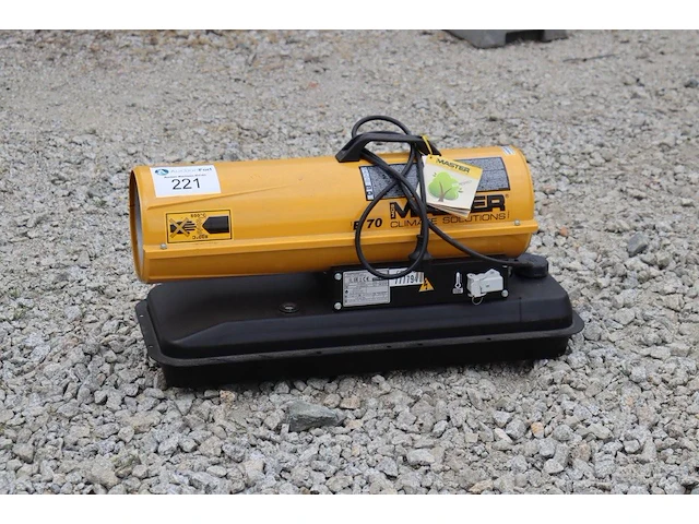 Heteluchtkanon dantherm elektrisch 2019 - afbeelding 1 van  1