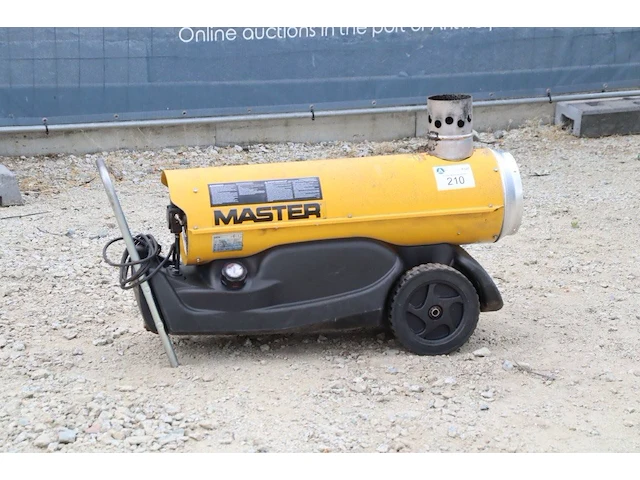 Heteluchtkanon master bv 77 e diesel + elektrisch - afbeelding 1 van  1