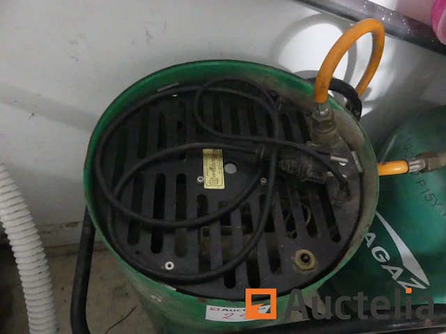 Heteluchtkanon moirot, gas heteluchtkanon lassen - afbeelding 4 van  7