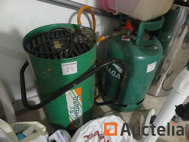 Heteluchtkanon moirot, gas heteluchtkanon lassen - afbeelding 7 van  7