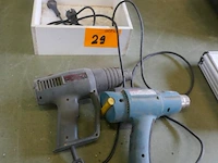 Heteluchtpistolen 2 stuks - afbeelding 1 van  5