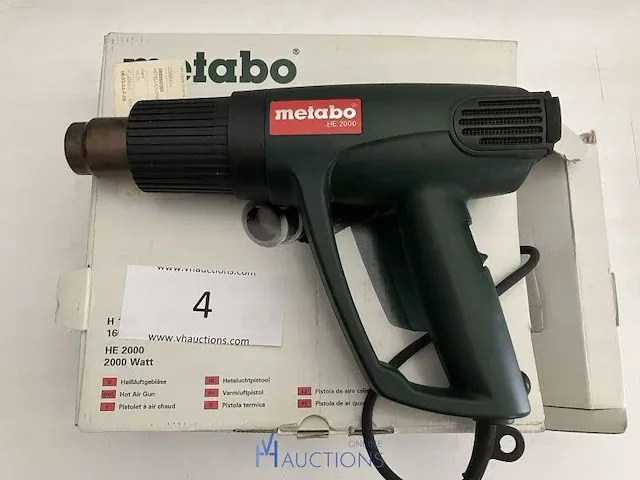 Heteluchtpistool metabo - afbeelding 1 van  2