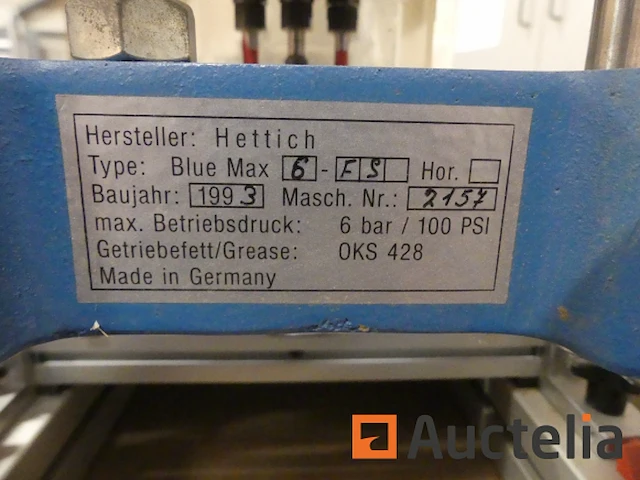 Hettich blue max 6-fs scharnierboor - afbeelding 9 van  13