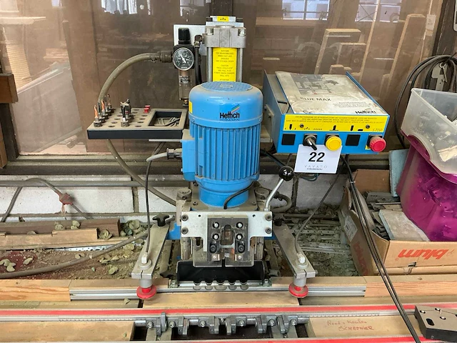 Hettich blue max boor- en indrukmachine - afbeelding 2 van  7