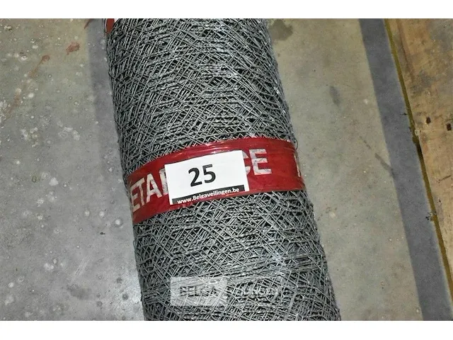 Hexanet betafence 50 meter x 120 cm. gaas 50 mm. - afbeelding 1 van  4