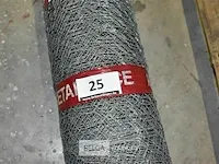 Hexanet betafence 50 meter x 120 cm. gaas 50 mm. - afbeelding 1 van  4