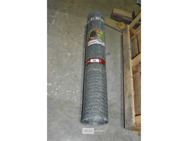 Hexanet betafence 50 meter x 120 cm. gaas 50 mm. - afbeelding 3 van  4