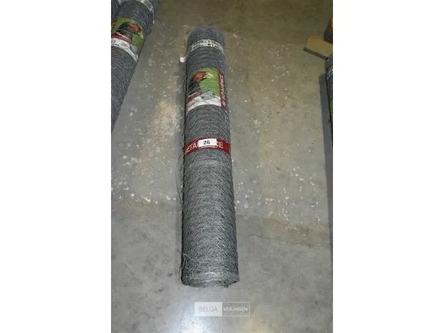 Hexanet betafence 50 meter x 120 cm. gaas 50 mm. - afbeelding 1 van  3