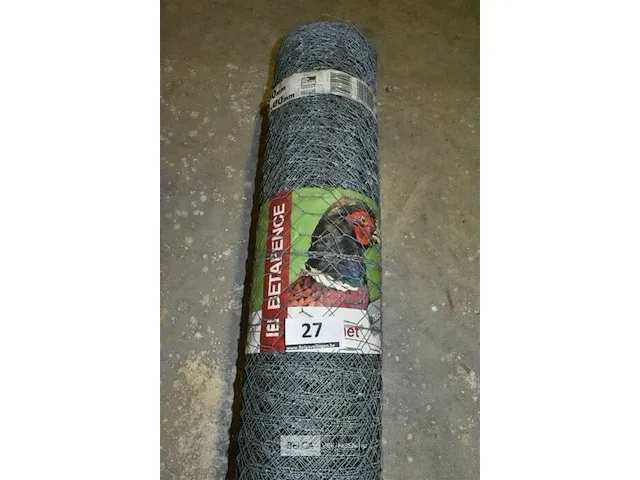Hexanet betafence 50 meter x 120 cm. gaas 50 mm. - afbeelding 3 van  3
