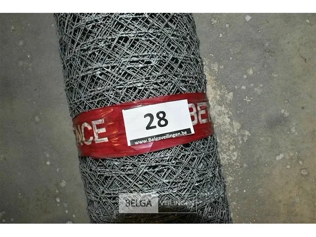 Hexanet betafence 50 meter x 120 cm. gaas 50 mm. - afbeelding 2 van  3