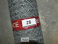 Hexanet betafence 50 meter x 120 cm. gaas 50 mm. - afbeelding 2 van  3