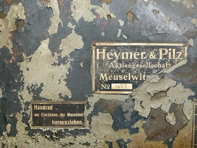 Heymer & pilz verticale steekmachine - afbeelding 8 van  16