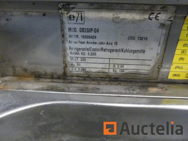Hg 2-lade koelkast toonbank gbp2gip-da - afbeelding 9 van  9