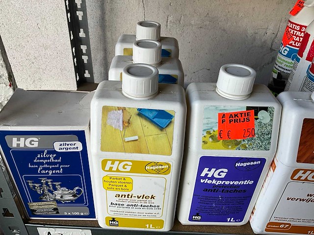 Hg mix kavel diverse schoonmaakmiddelen - afbeelding 2 van  6