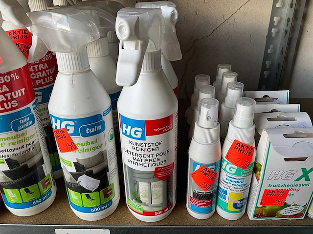 Hg mix kavel diverse schoonmaakmiddelen - afbeelding 4 van  6