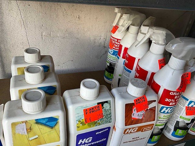 Hg mix kavel diverse schoonmaakmiddelen - afbeelding 6 van  6