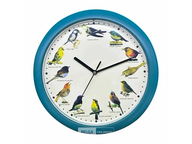 Hg718: japanse zangvogel klok-blauw - afbeelding 1 van  3