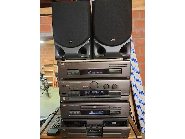 Hi-fi installatie jvc goede staat - afbeelding 1 van  5