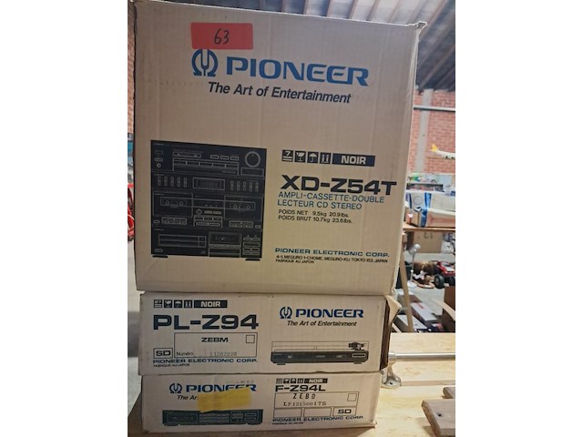 Hifi toren pinion werkin onbekend - afbeelding 3 van  11