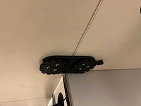 High-end vergadertafel, modulair b565xd170xh74 - wit generfd mdf met alu rand / alu verrijdbaar, opklapbaar - afbeelding 2 van  21