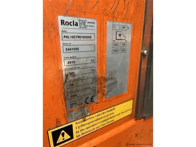 High level order picker - afbeelding 10 van  17