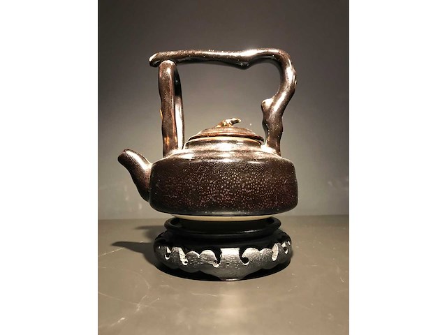 High quality chinese raindrop pattern teapot - afbeelding 11 van  21