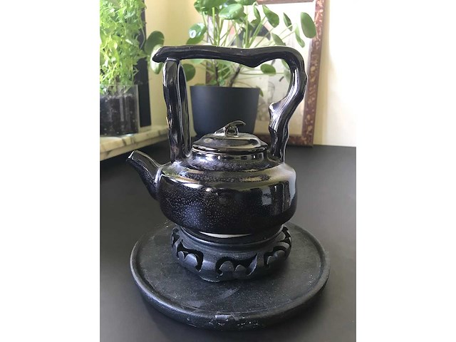 High quality chinese raindrop pattern teapot - afbeelding 12 van  21