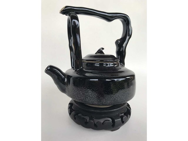 High quality chinese raindrop pattern teapot - afbeelding 18 van  21