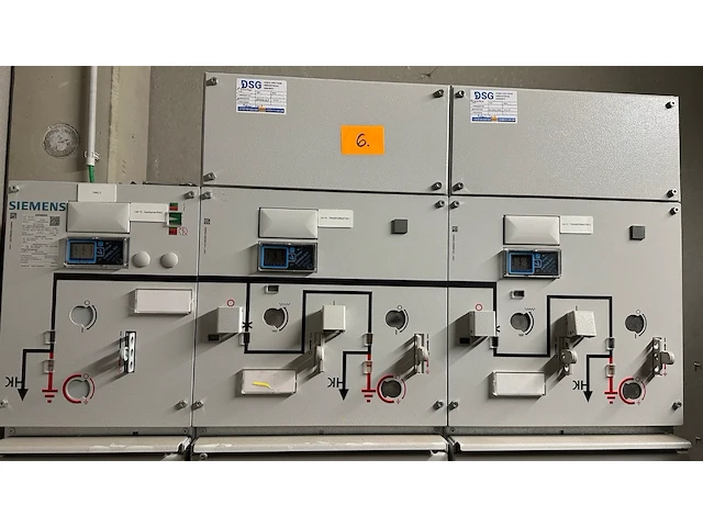 High voltage switch gear siemens - afbeelding 7 van  8