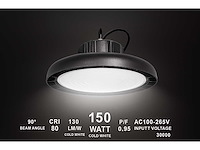 Highbay pro led 150w – 6500k koud wit – ip65 waterdicht – 19.500 lm (x15) - afbeelding 1 van  5
