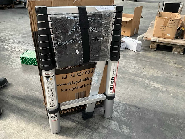 Higher telescoopladder - afbeelding 1 van  4