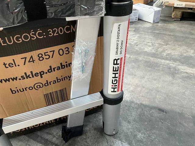 Higher telescoopladder - afbeelding 2 van  4