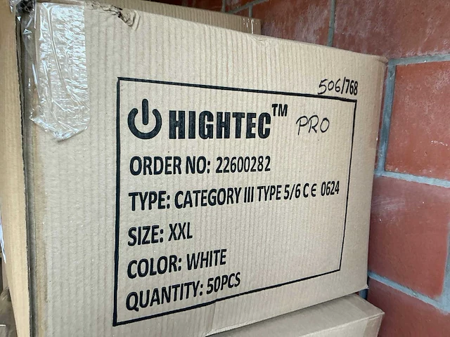 Hightec coveral pro partij veiligheidskleding/ overalls - afbeelding 5 van  7