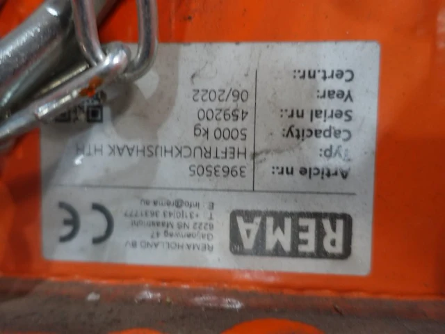 Hijshaak heftruck rema - afbeelding 2 van  3