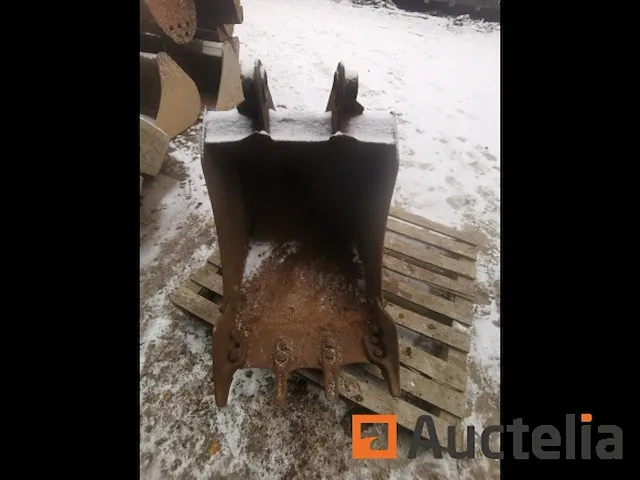 Hijskraan breedte emmer 610 mm 50 mm assen goed staat - afbeelding 4 van  6