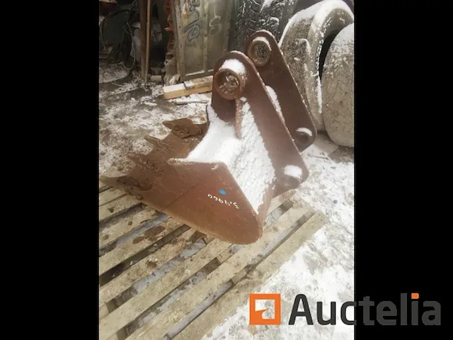 Hijskraan breedte emmer 610 mm 50 mm assen goed staat - afbeelding 5 van  6