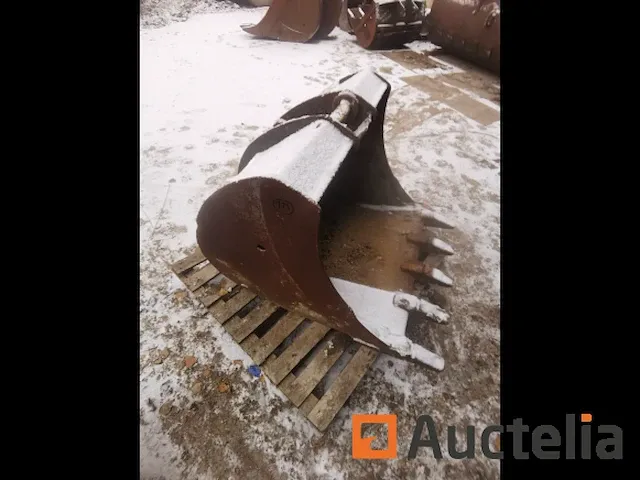 Hijskraan breedte emmer 880 mm 50 mm assen goed staat - afbeelding 1 van  10