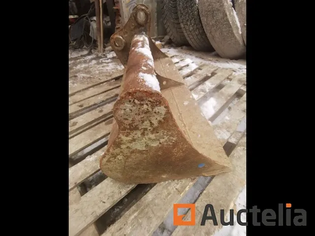 Hijskraan bucket breedte 1000 mm spindles 30 mm goed staat - afbeelding 1 van  6